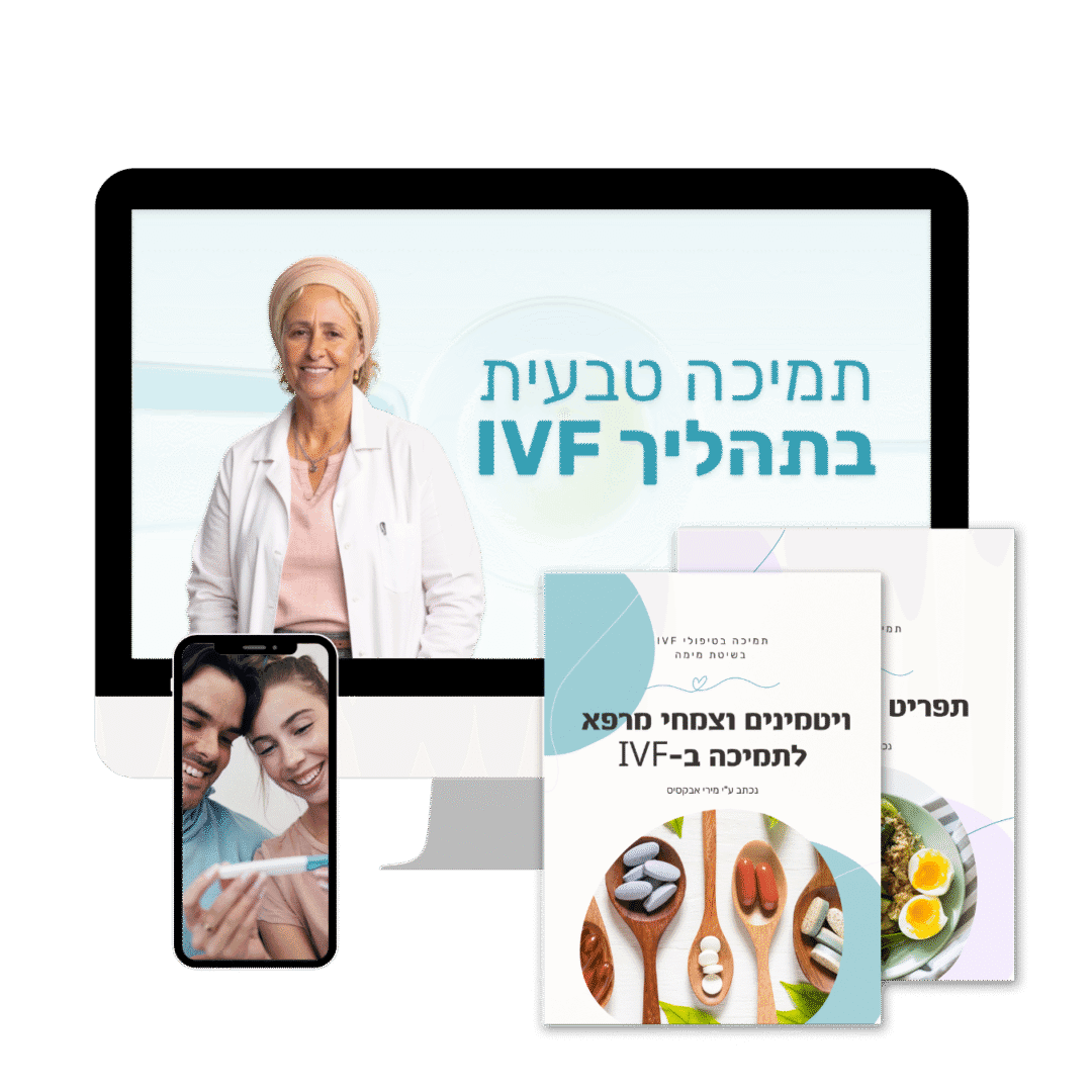 סדנה לתמיכה טבעית לכניסה להריון בטיפולי IVF
